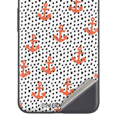 Bouffants and Broken Hearts Anchors and Dots Google Pixel 5 Skin